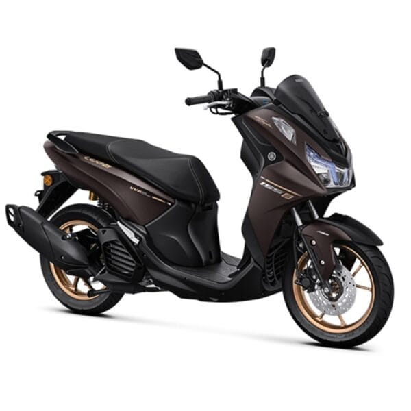 Motor Lexi LX ABS berwarna Hitam