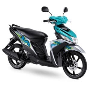 Motor Mio M3 125 berwarna biru