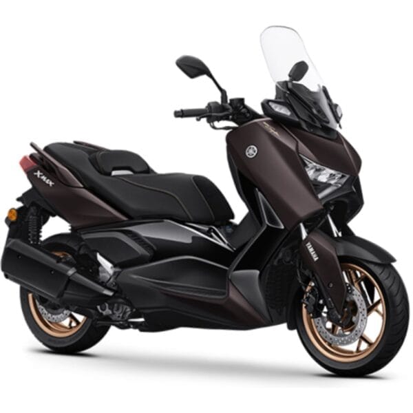 Motor yamaha xmax 250 Tech Max berwarna hitam premium