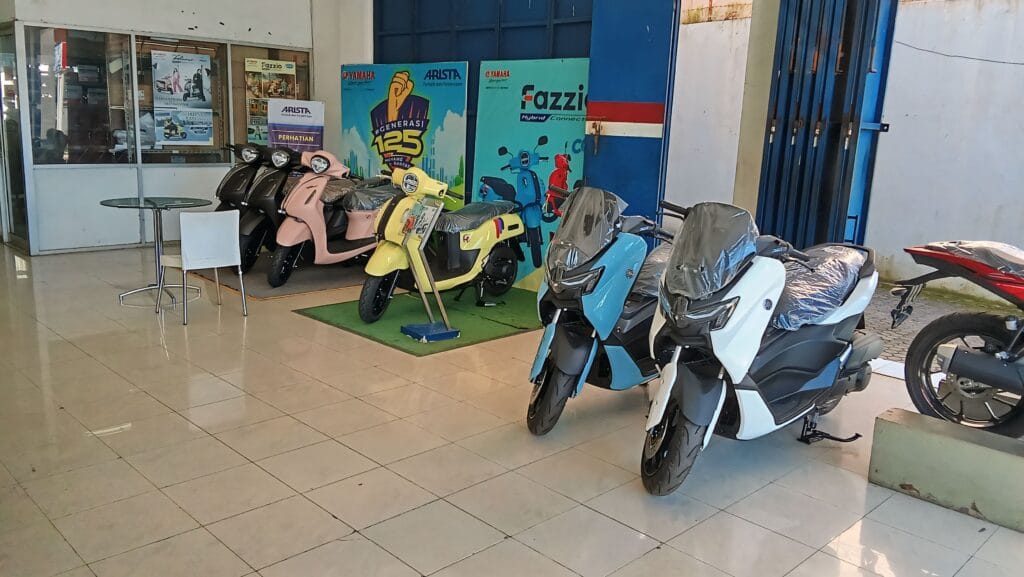 lokasi dealer yamaha sukabumi nmax dan fazzio