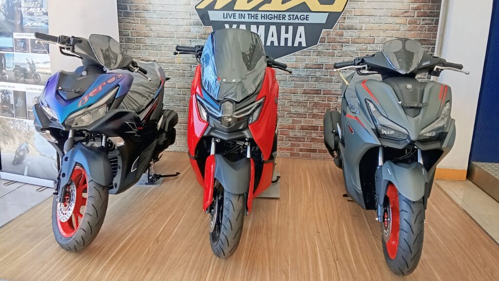 Motor yamaha aerox di halo yamaha sukabumi